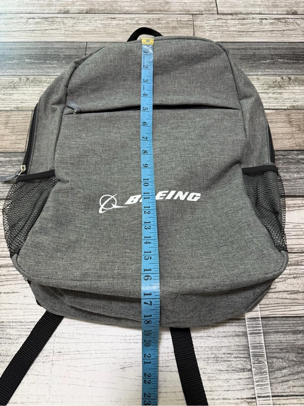 Boeing Backpack Gray Black